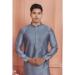 Picture of Appealing Silk Light Slate Grey Kurtas