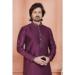 Picture of Well Formed Silk Dark Magenta Kurtas