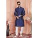 Picture of Splendid Silk Dark Slate Blue Kurtas