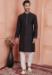 Picture of Fine Silk Black Kurtas