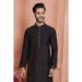 Picture of Fine Silk Black Kurtas