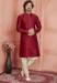 Picture of Graceful Silk Brown Kurtas