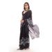 Picture of Alluring Chiffon Black Saree