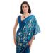 Picture of Bewitching Chiffon Midnight Blue Saree