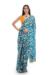 Picture of Beauteous Chiffon Aqua Saree