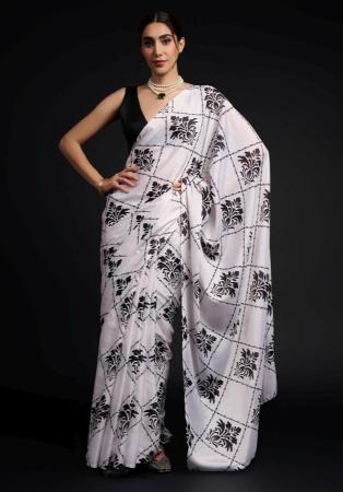 Picture of Fine Chiffon Azure Saree