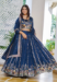 Picture of Ideal Silk Midnight Blue Readymade Lehenga Choli
