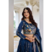 Picture of Ideal Silk Midnight Blue Readymade Lehenga Choli