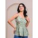Picture of Excellent Rayon Dark Sea Green Kurtis & Tunic