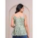 Picture of Excellent Rayon Dark Sea Green Kurtis & Tunic