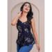 Picture of Sublime Rayon Navy Blue Kurtis & Tunic