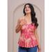 Picture of Well Formed Rayon Dark Salmon Kurtis & Tunic
