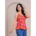 Picture of Good Looking Rayon Indian Red Kurtis & Tunic