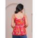 Picture of Good Looking Rayon Indian Red Kurtis & Tunic