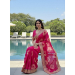 Picture of Graceful Georgette Thistle Saree