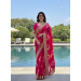 Picture of Graceful Georgette Thistle Saree