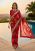 Picture of Bewitching Georgette Dark Red Saree