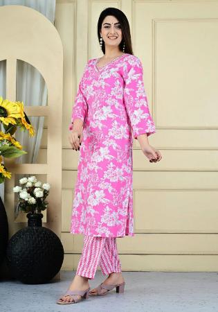 Picture of Marvelous Rayon Light Coral Readymade Salwar Kameez