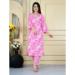 Picture of Marvelous Rayon Light Coral Readymade Salwar Kameez