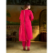 Picture of Bewitching Silk Pink Readymade Salwar Kameez