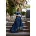 Picture of Admirable Chiffon Navy Blue Lehenga Choli
