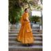 Picture of Beauteous Chiffon Dark Golden Rod Lehenga Choli