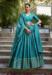 Picture of Magnificent Chiffon Dark Cyan Lehenga Choli