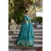 Picture of Magnificent Chiffon Dark Cyan Lehenga Choli