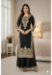 Picture of Nice Silk Black Readymade Salwar Kameez