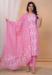 Picture of Cotton & Silk Pale Violet Red Readymade Salwar Kameez