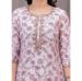 Picture of Cotton & Silk Dark Grey Readymade Salwar Kameez