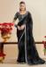 Picture of Lovely Chiffon Black Saree