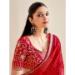 Picture of Pretty Chiffon Red Saree