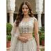 Picture of Grand Net Off White Lehenga Choli