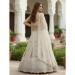 Picture of Grand Net Off White Lehenga Choli
