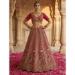 Picture of Well Formed Silk Pale Violet Red Lehenga Choli