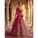 Picture of Well Formed Silk Pale Violet Red Lehenga Choli