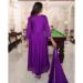 Picture of Resplendent Silk Indigo Readymade Salwar Kameez