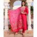 Picture of Resplendent Silk Hot Pink Readymade Salwar Kameez