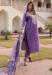 Picture of Grand Silk Dark Slate Blue Readymade Salwar Kameez