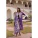 Picture of Grand Silk Dark Slate Blue Readymade Salwar Kameez