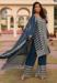 Picture of Enticing Silk Dark Slate Grey Readymade Salwar Kameez