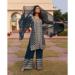 Picture of Enticing Silk Dark Slate Grey Readymade Salwar Kameez