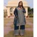 Picture of Enticing Silk Dark Slate Grey Readymade Salwar Kameez