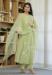 Picture of Well Formed Rayon Dark Khaki Readymade Salwar Kameez