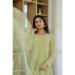 Picture of Well Formed Rayon Dark Khaki Readymade Salwar Kameez