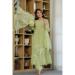 Picture of Well Formed Rayon Dark Khaki Readymade Salwar Kameez