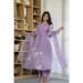 Picture of Rayon Light Slate Grey Readymade Salwar Kameez