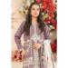 Picture of Alluring Cotton Grey Straight Cut Salwar Kameez
