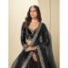 Picture of Fine Chiffon Black Lehenga Choli